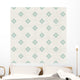 Vintage Seamless Pattern with Wall Decal