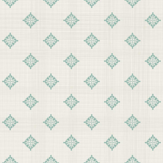 Vintage Seamless Pattern with Wall Decal