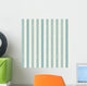 Retro Geometric Abstract with Wall Decal