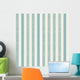 Retro Geometric Abstract with Wall Decal