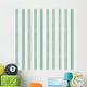 Retro Geometric Abstract with Wall Decal