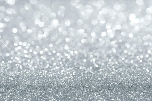 Shiny Silver Defocused with