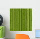 Seamless Green Wall Bamboo Wall Decal