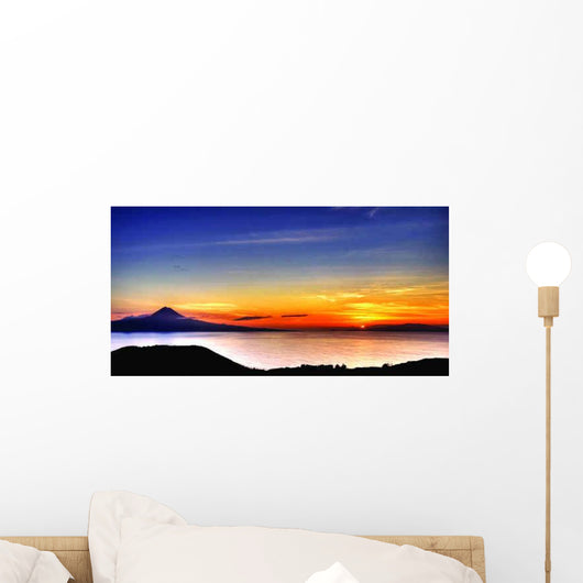 Wide Angle Sunset Wall Decal