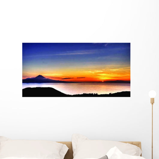 Wide Angle Sunset Wall Decal