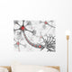 Neurons the Brainstorm Wall Mural