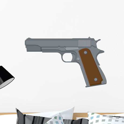 Pistol Wall Mural