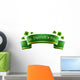 A green symbol for St. Patrick's Day Wall Decal