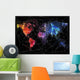 Night World Map with