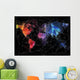 Night World Map with