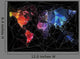 Night World Map with