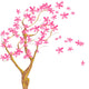 Cherry branch in blossom. Wall Decal