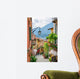 Picturesque Small Town Street View Wall Mural