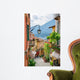 Picturesque Small Town Street View Wall Mural