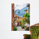 Picturesque Small Town Street View Wall Mural