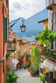 Picturesque Small Town Street View Wall Mural
