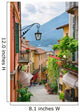 Picturesque Small Town Street View Wall Mural