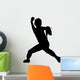 Baseball boy silhouette Wall Decal