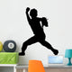 Baseball boy silhouette Wall Decal
