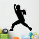 Baseball boy silhouette Wall Decal
