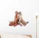 Creepy Dolls White with Wall Decal