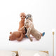 Creepy Dolls White with Wall Decal