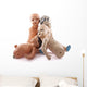 Creepy Dolls White with Wall Decal
