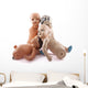Creepy Dolls White with Wall Decal