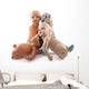 Creepy Dolls White with Wall Decal