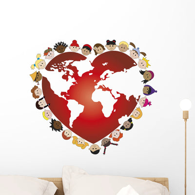 Love shown on a wall