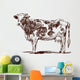 spotted cow Wall Decal
