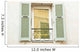 French Window Wall Mural