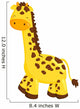 Cute Cartoon Giraffe Wall Decal