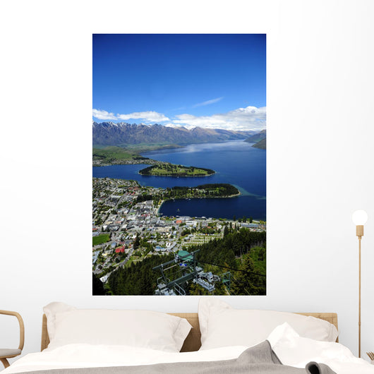 Lake Wakatipu and Queenstown