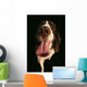 Spaniel Lick Wall Mural