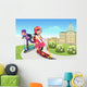 Kids Riding Scooter