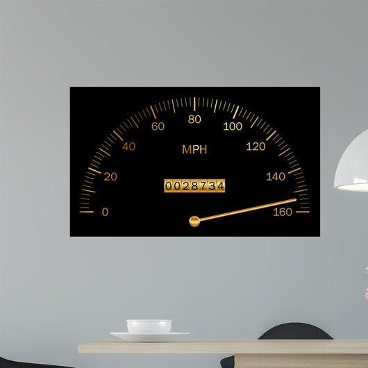 Vector Illustration Black and Wall Mural