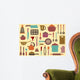 With Kitchen Ware Wall Decal