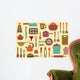 With Kitchen Ware Wall Decal