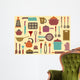 With Kitchen Ware Wall Decal