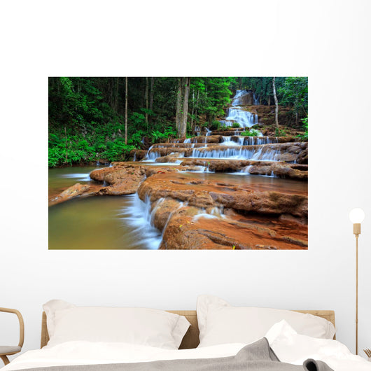 Waterfall Tropical Forest