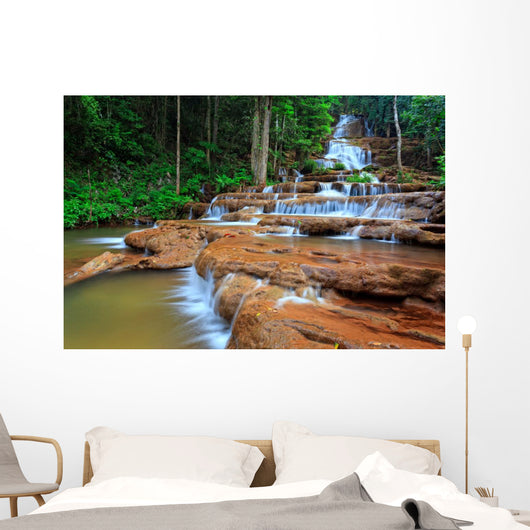 Waterfall Tropical Forest