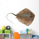 Fresh Ray Fish White Wall Decal