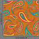 Paysley Elements Seamless Pattern Wall Decal