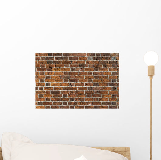 Old Brick Wall Red
