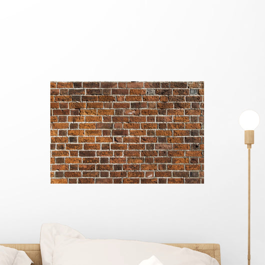 Old Brick Wall Red