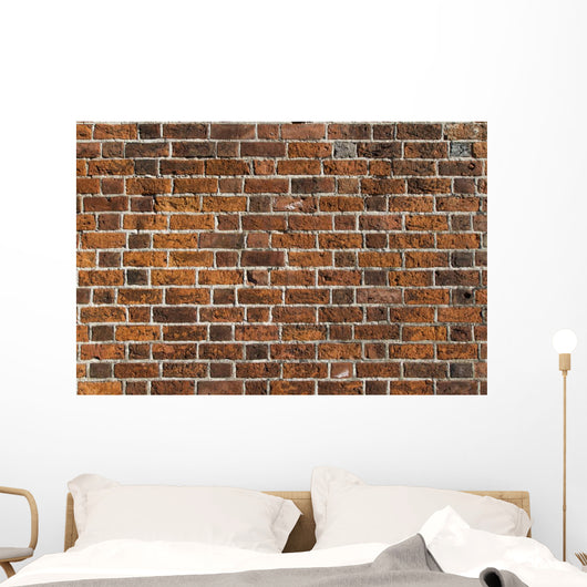 Old Brick Wall Red