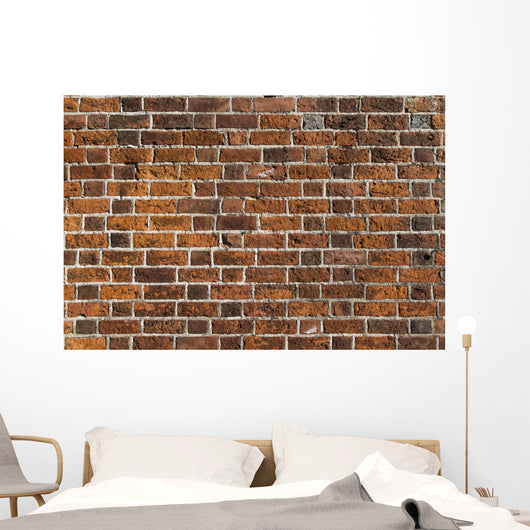 Old Brick Wall Red
