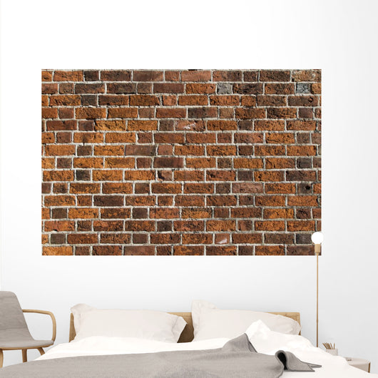 Old Brick Wall Red