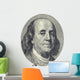Portrait of Benjamin Franklin Wall Mural